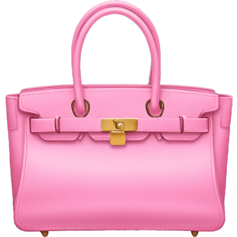 Pink Birkin bag  emoji