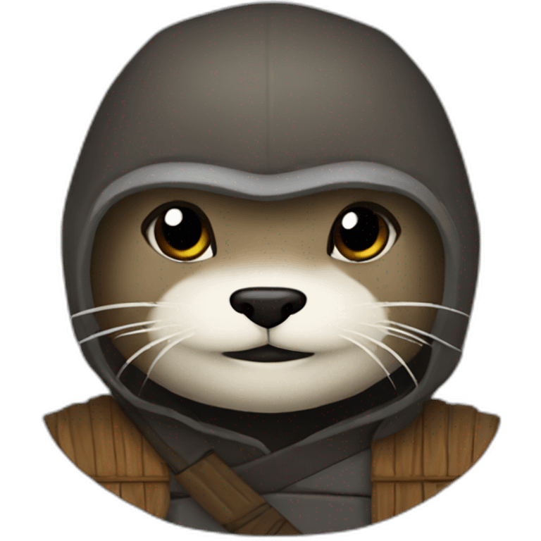 Loutre ninja emoji