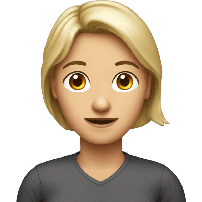 Eine Frau umarmt einen Mann von hinten emoji