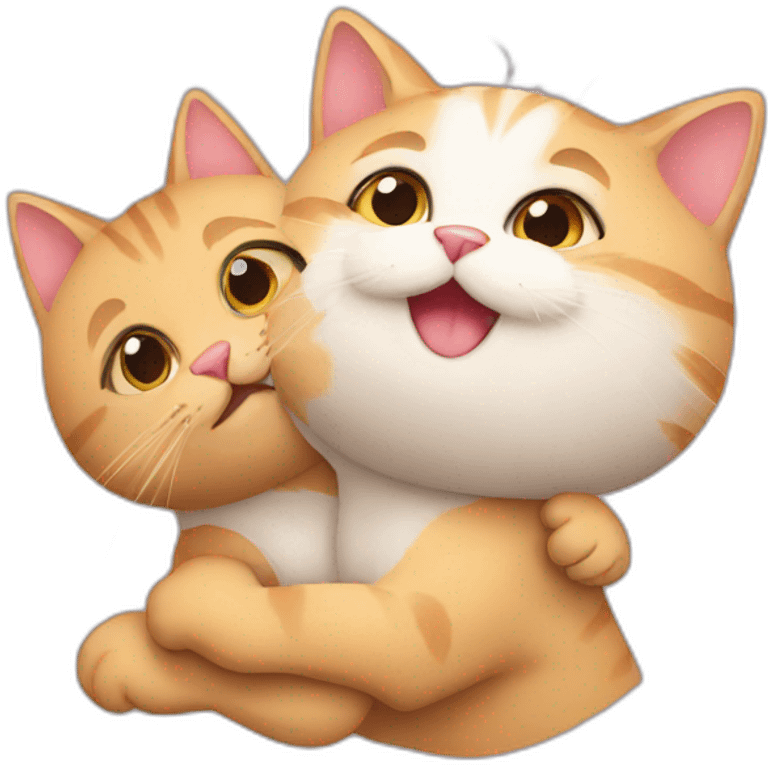 cats in love emoji