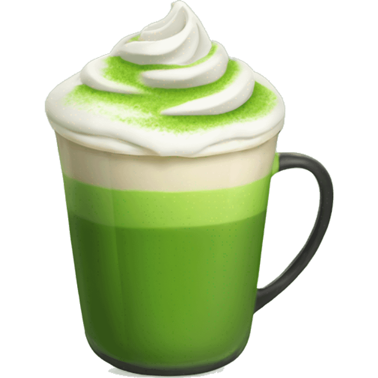 Matcha latte  emoji