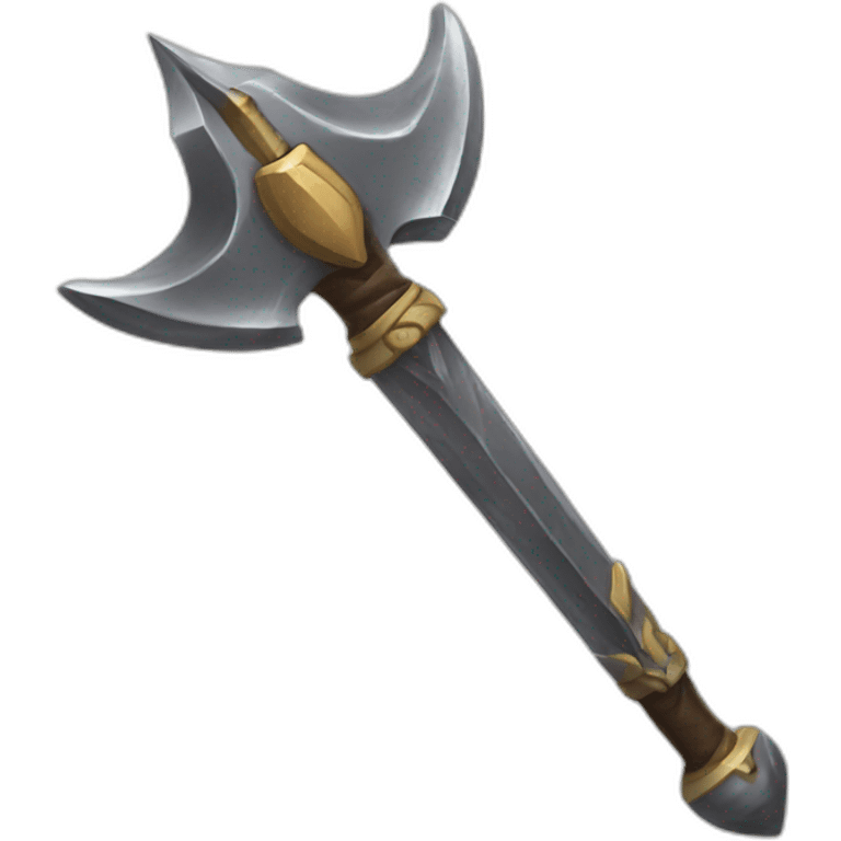 sharp mace weapon emoji