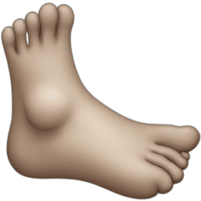 Foot emoji