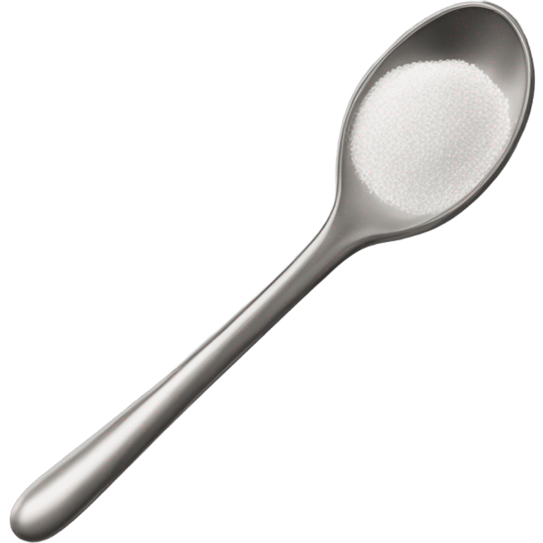 Spoon with powder emoji