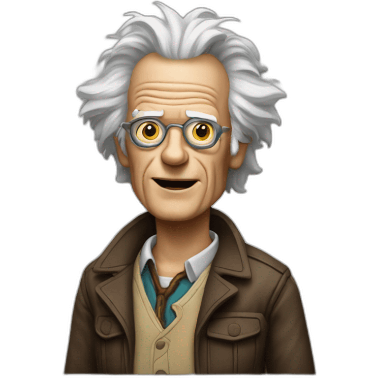 Emmett Brown emoji