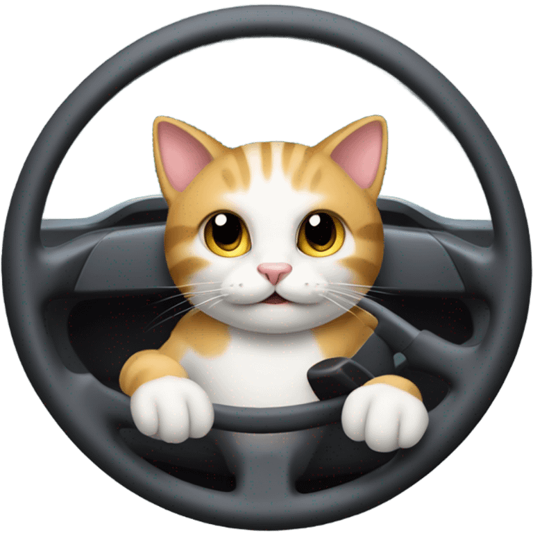 Cat car emoji