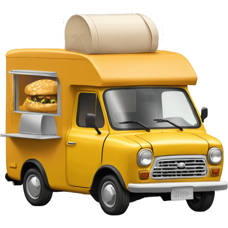 Toyota1973 mini food truck  emoji