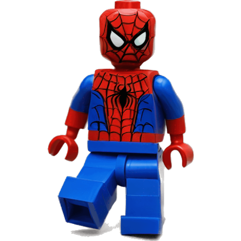 Spiderman lego emoji