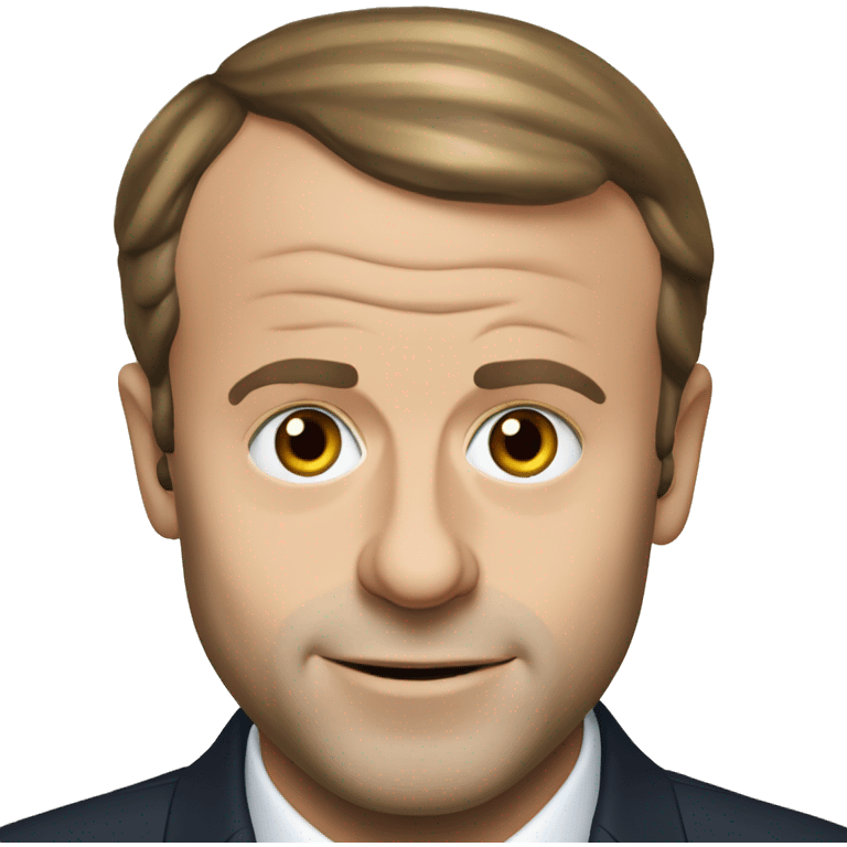 Emmanuel Macron emoji