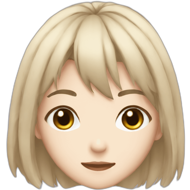 Anime girl  emoji