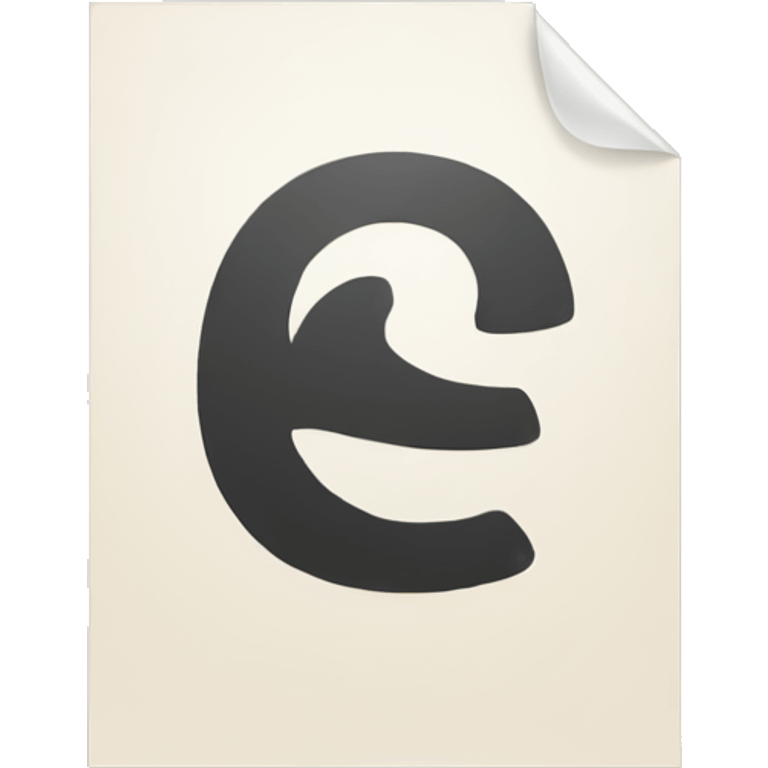 Letter ES emoji