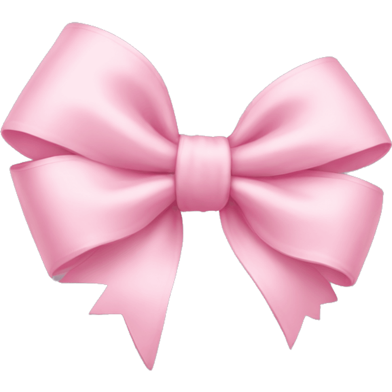 light pink bow  emoji