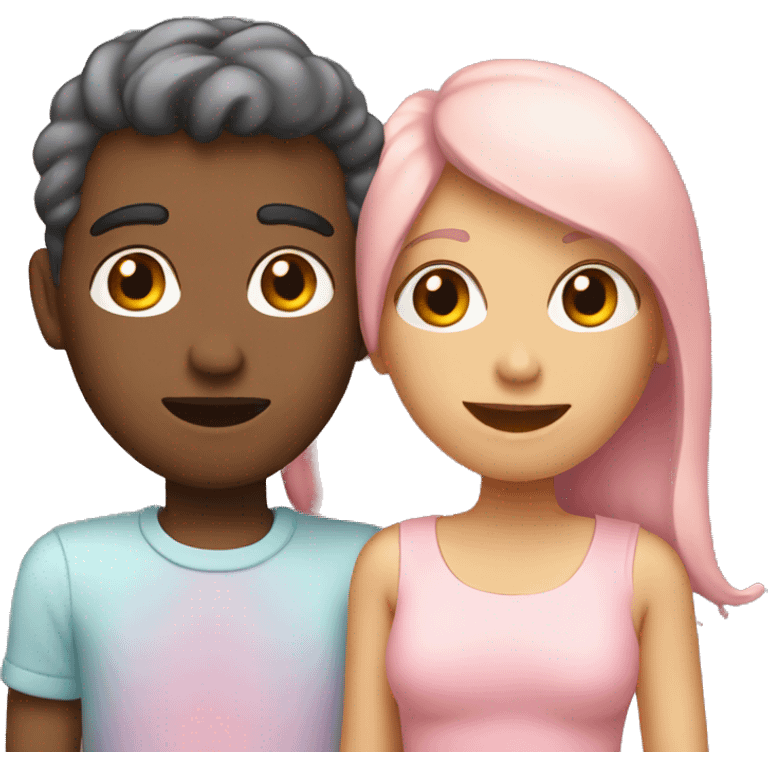 Heart-couple-coloured-pastel-shade emoji