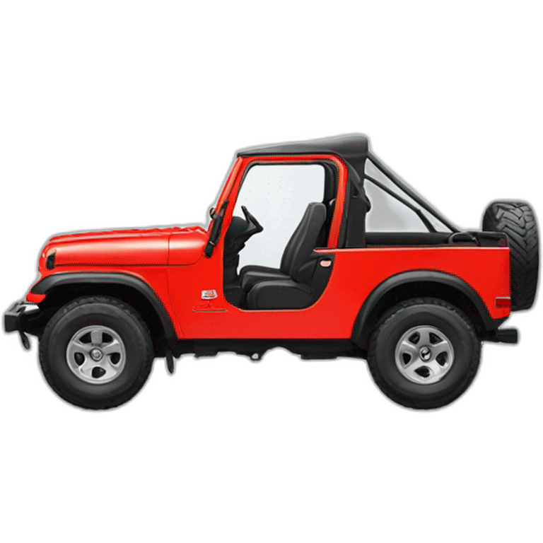 Mahindra thar logo emoji