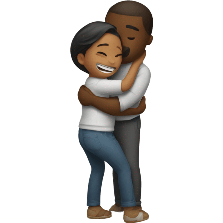 Hug love emoji