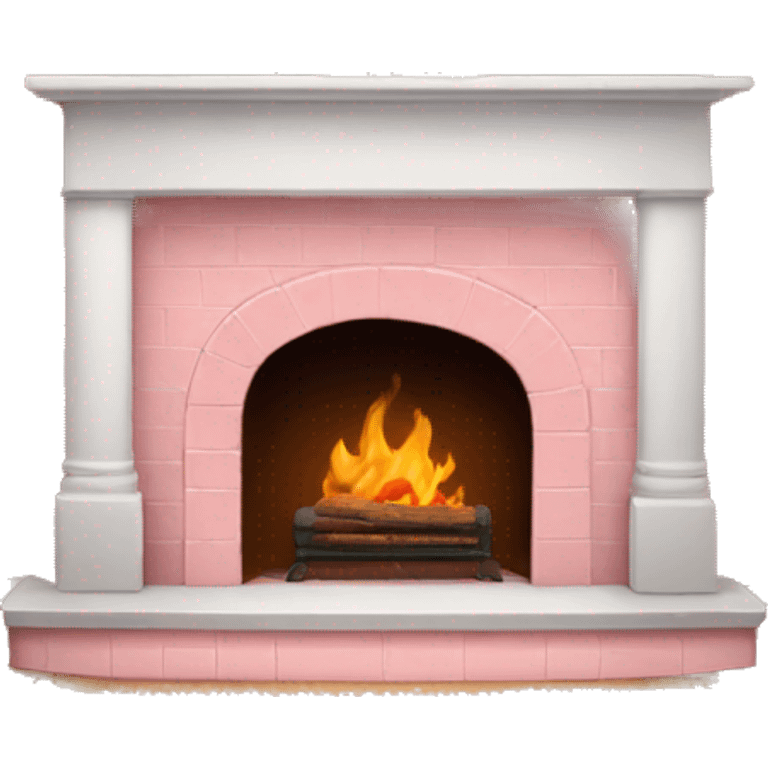 Winter Pink FirePlace emoji