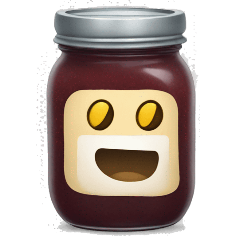 Empty  jam jar  emoji