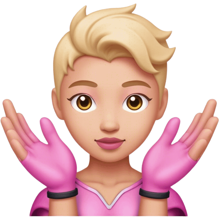 auscultator  pink emoji