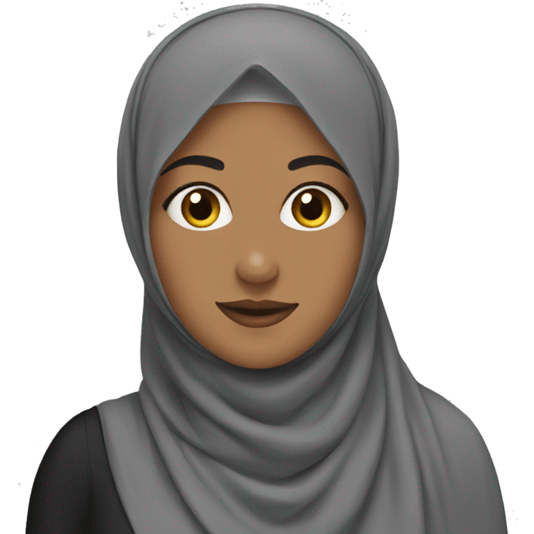 Hijabi swimming  emoji