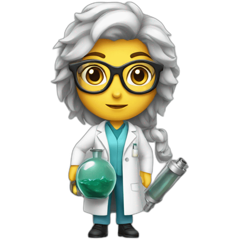 Owl-girl-scientist-with-cylinder emoji