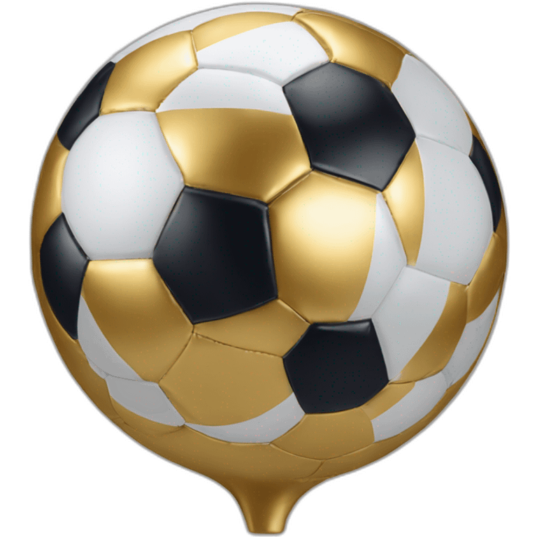 Ballon d'or France football emoji