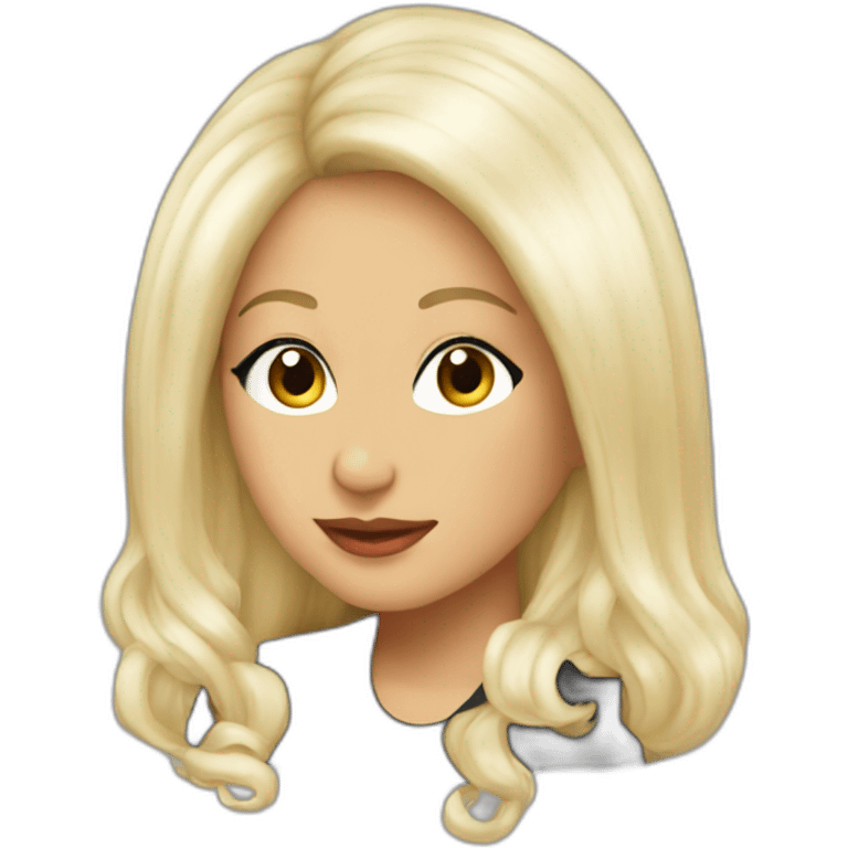 Cristina aguilera  emoji