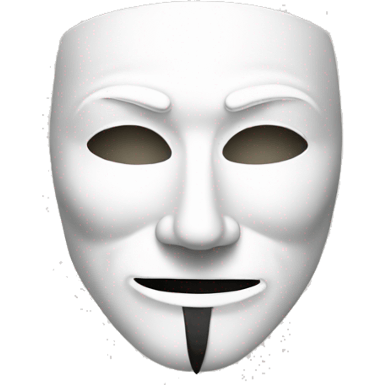 Anonymous mask emoji