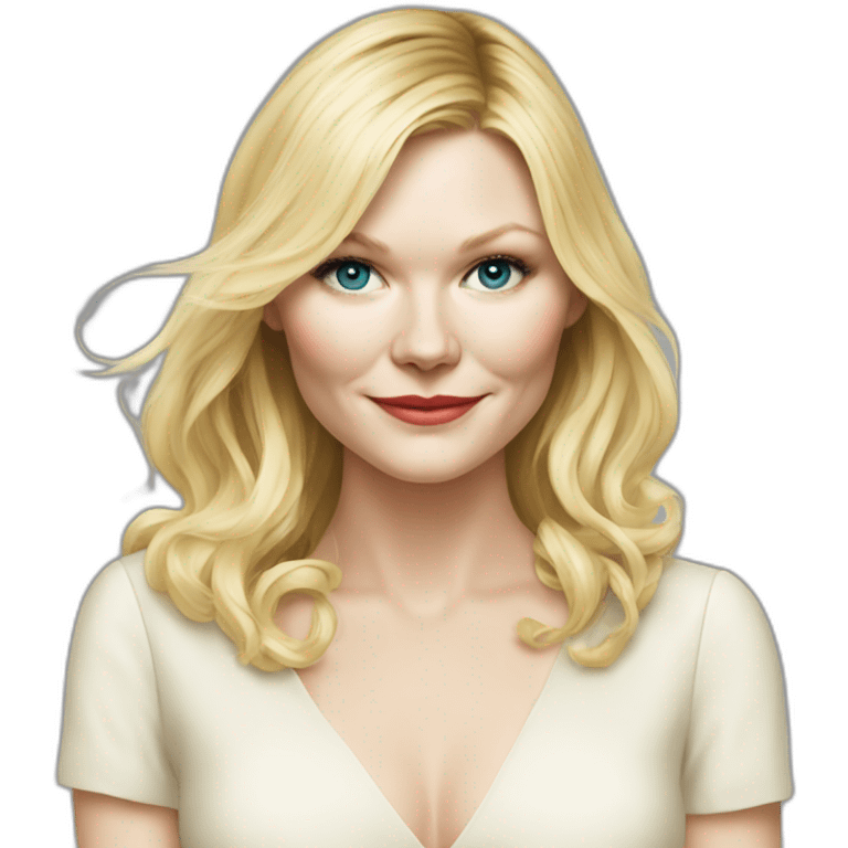 actress kirsten dunst emoji