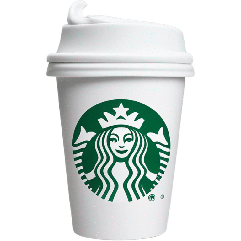 Starbucks coffee cup emoji