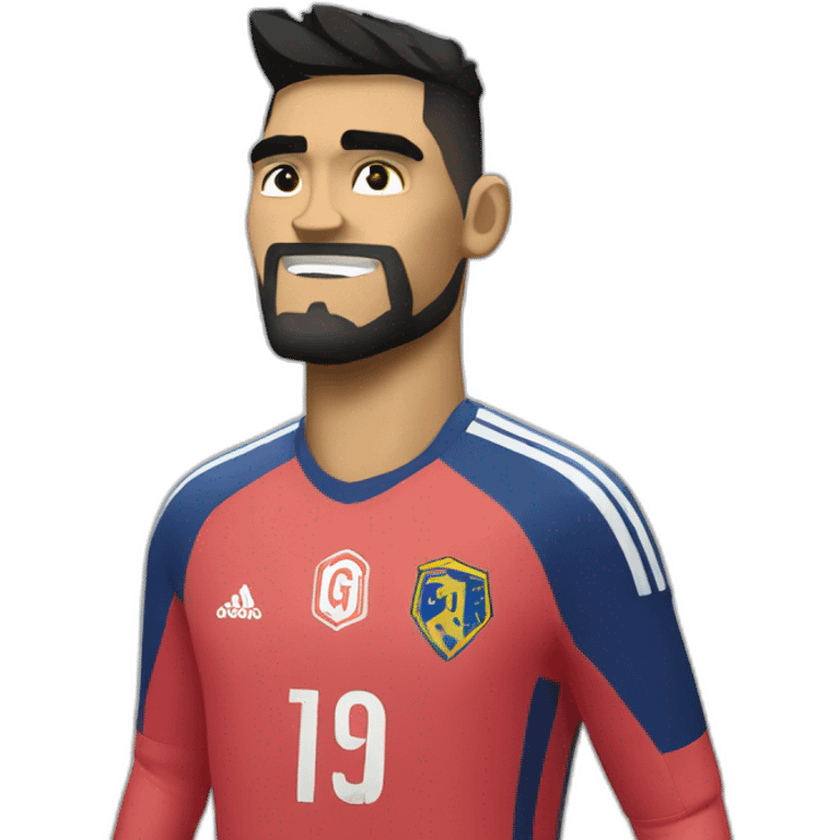 Please created an emoji for Boca Juniors goal keeper, Sergio Romero emoji