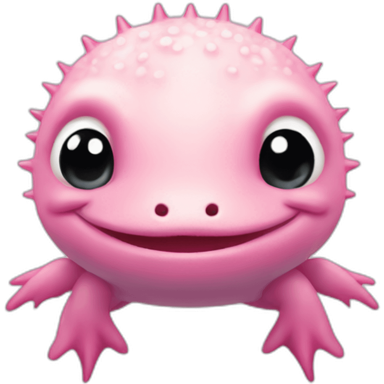 Happy axolotl emoji