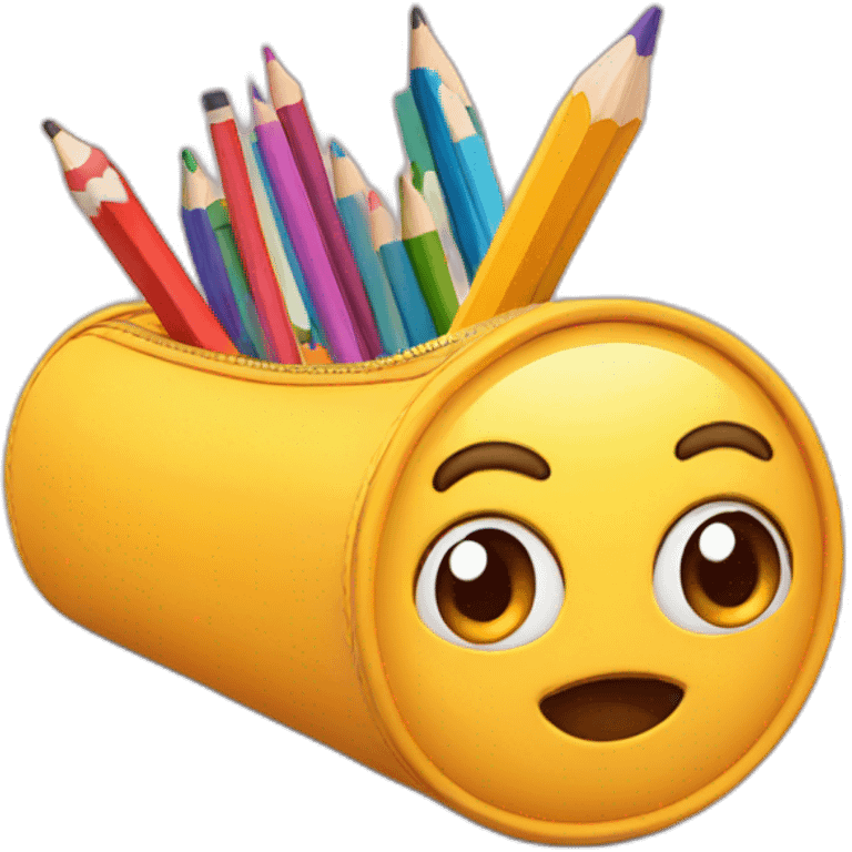 pencil case emoji