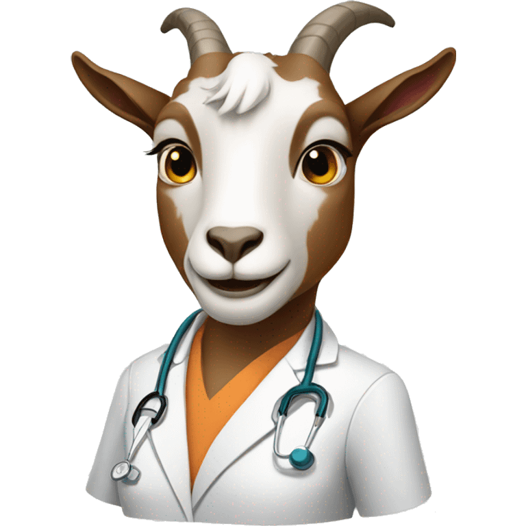 Dr. Goat Female emoji