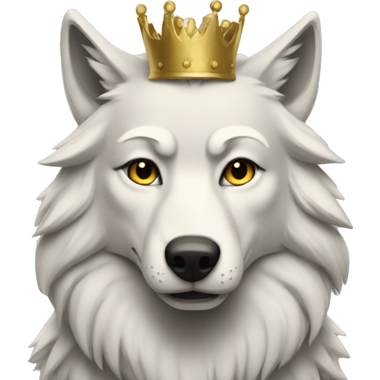 Queen wolf emoji