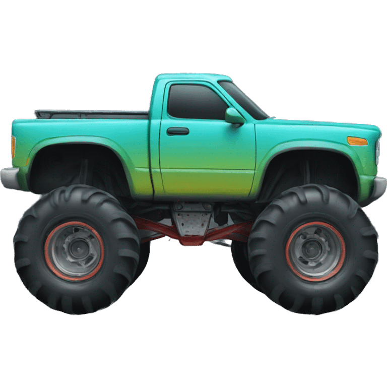 Monster truck emoji