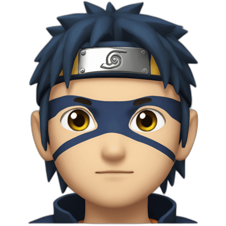 Naruto as a cata emoji