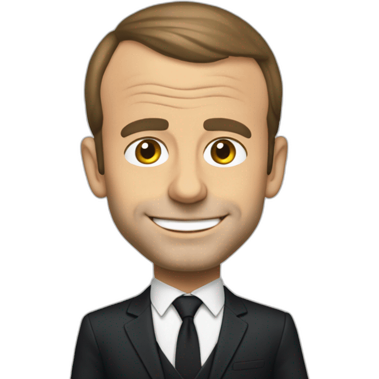 Emmanuel Macron qui est DJ emoji