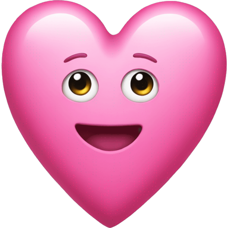 Lihgt pink heart  emoji