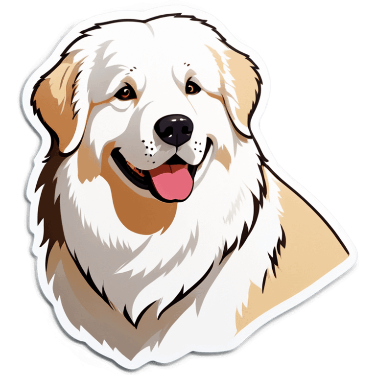 Great Pyrenees dog emoji