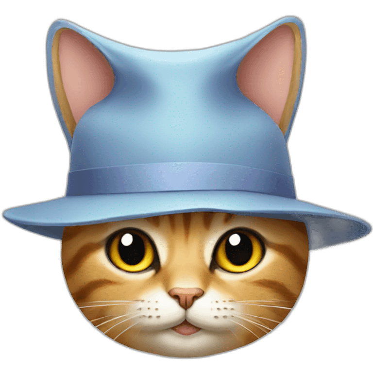 cat in a hat emoji