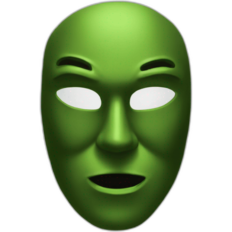 the mask emoji