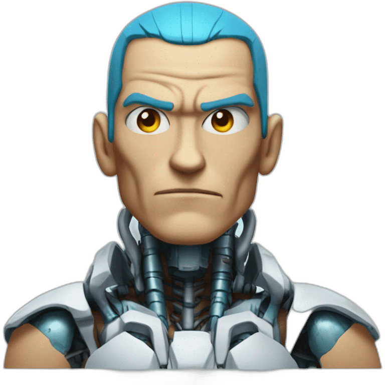 Franky cyborg emoji