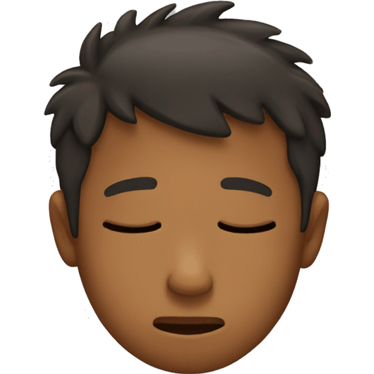 Sleepy boy emoji