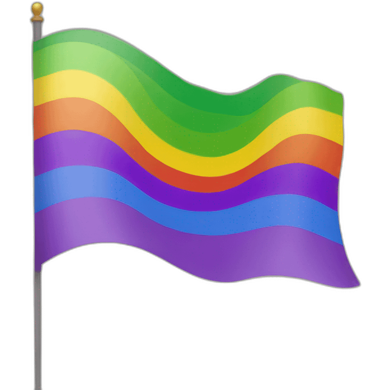 Pride flag emoji