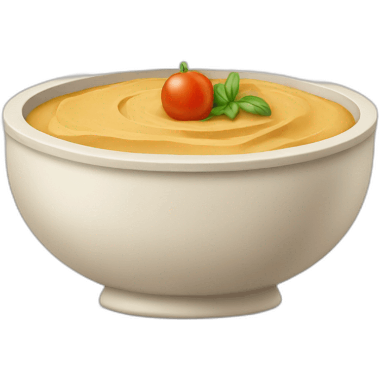 hummus in bowl emoji