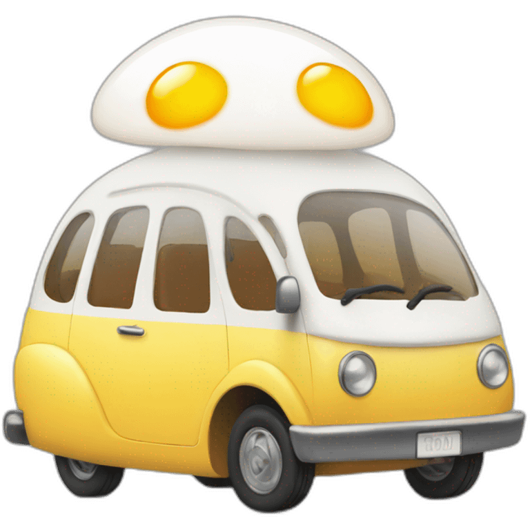 Egg-car emoji