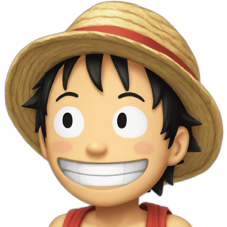 Laughing luffy  emoji