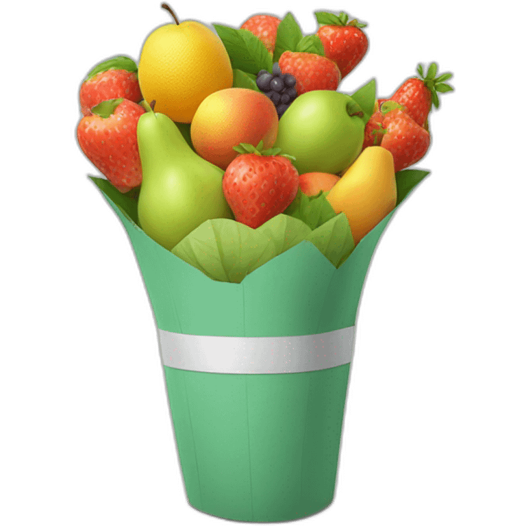 delivery-fruit-bouquet emoji