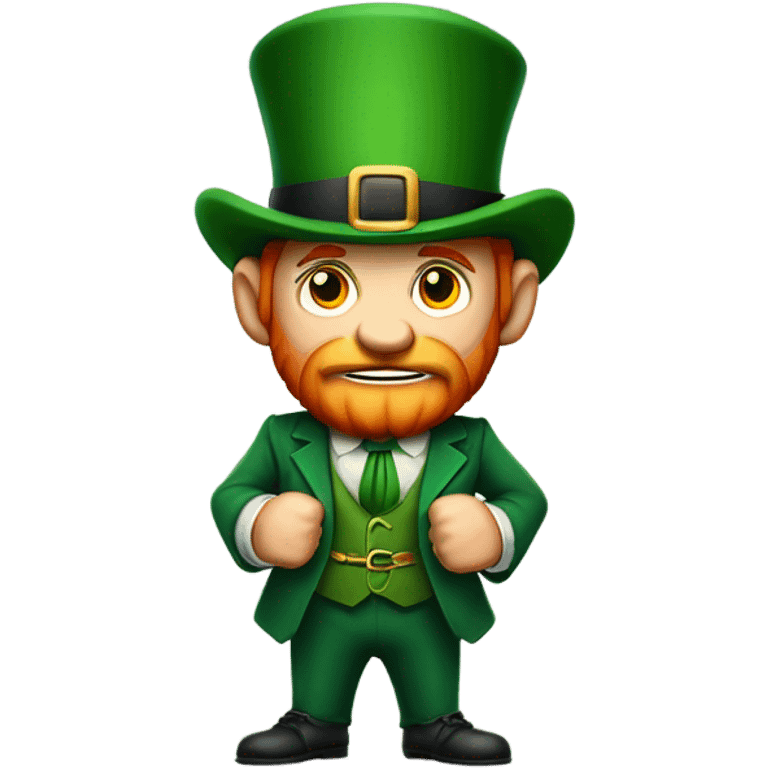 Fighting irish mascot emoji