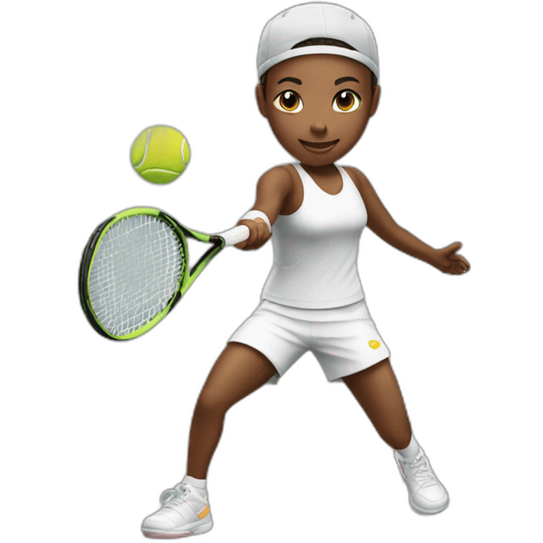 tennis player emoji